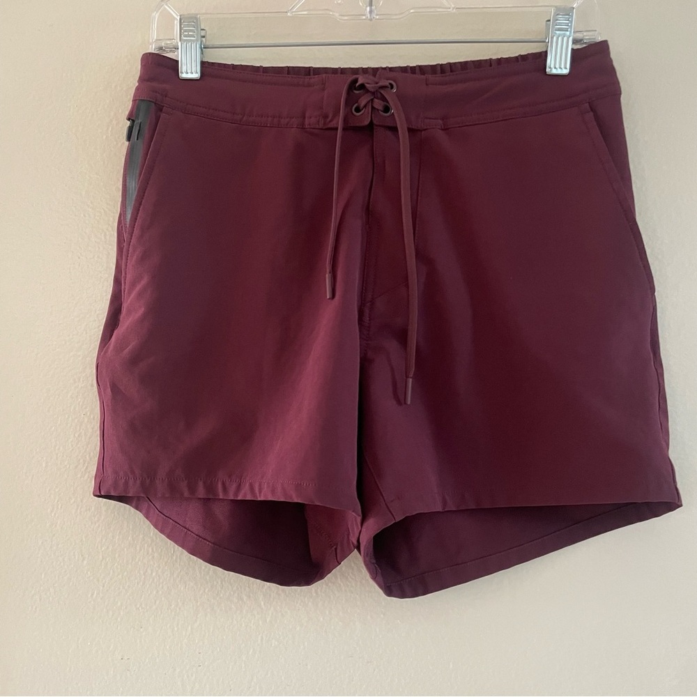 Ten thousand foundation Burgundy Shorts 5” size small - Picture 3 of 8